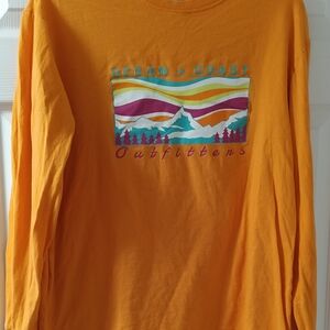 Vintage OP Orange Long Sleeve Tee